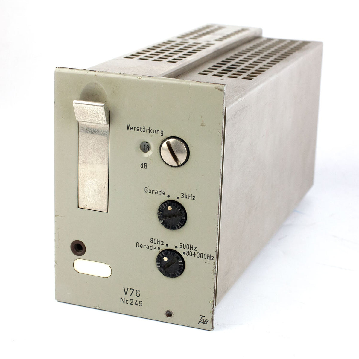 TAB/Telefunken V76 Mono Tube Mic Preamp #249  (Vintage)