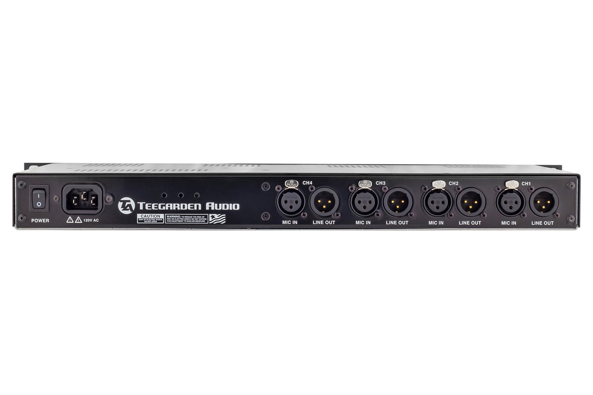 Teegarden Audio Magic Pre 4100 4-Channel Microphone Preamp