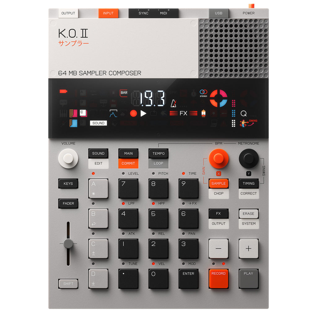 Teenage Engineering EP-133 K.O. II Sampler/Sequencer/Composer