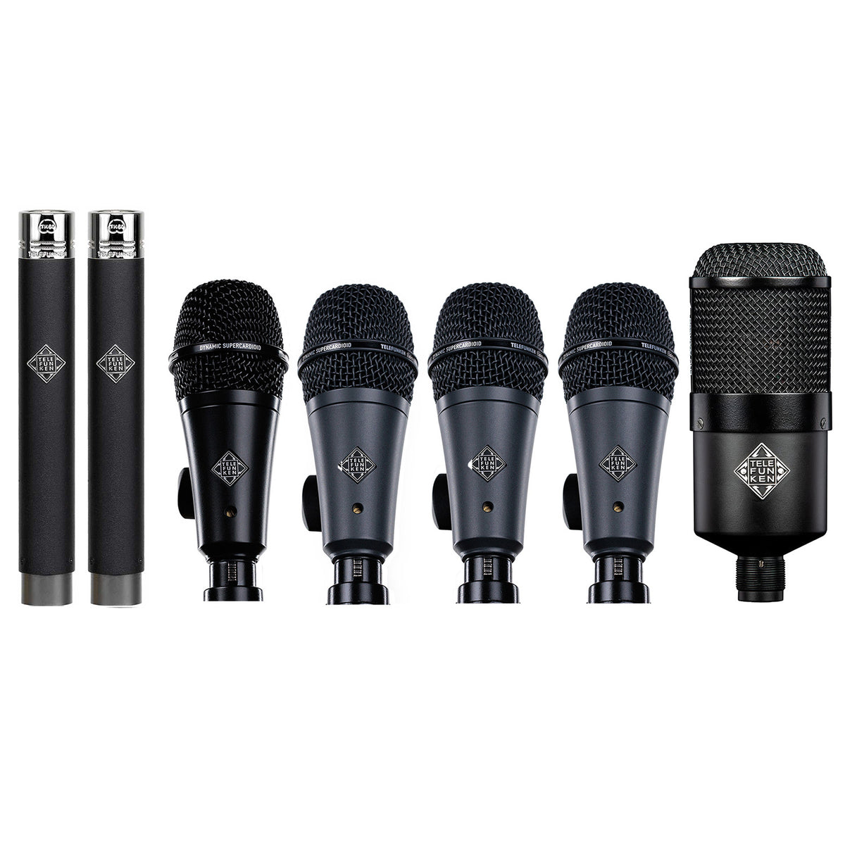 Telefunken Elektroakustik DC7 Drum Pack Microphone Set