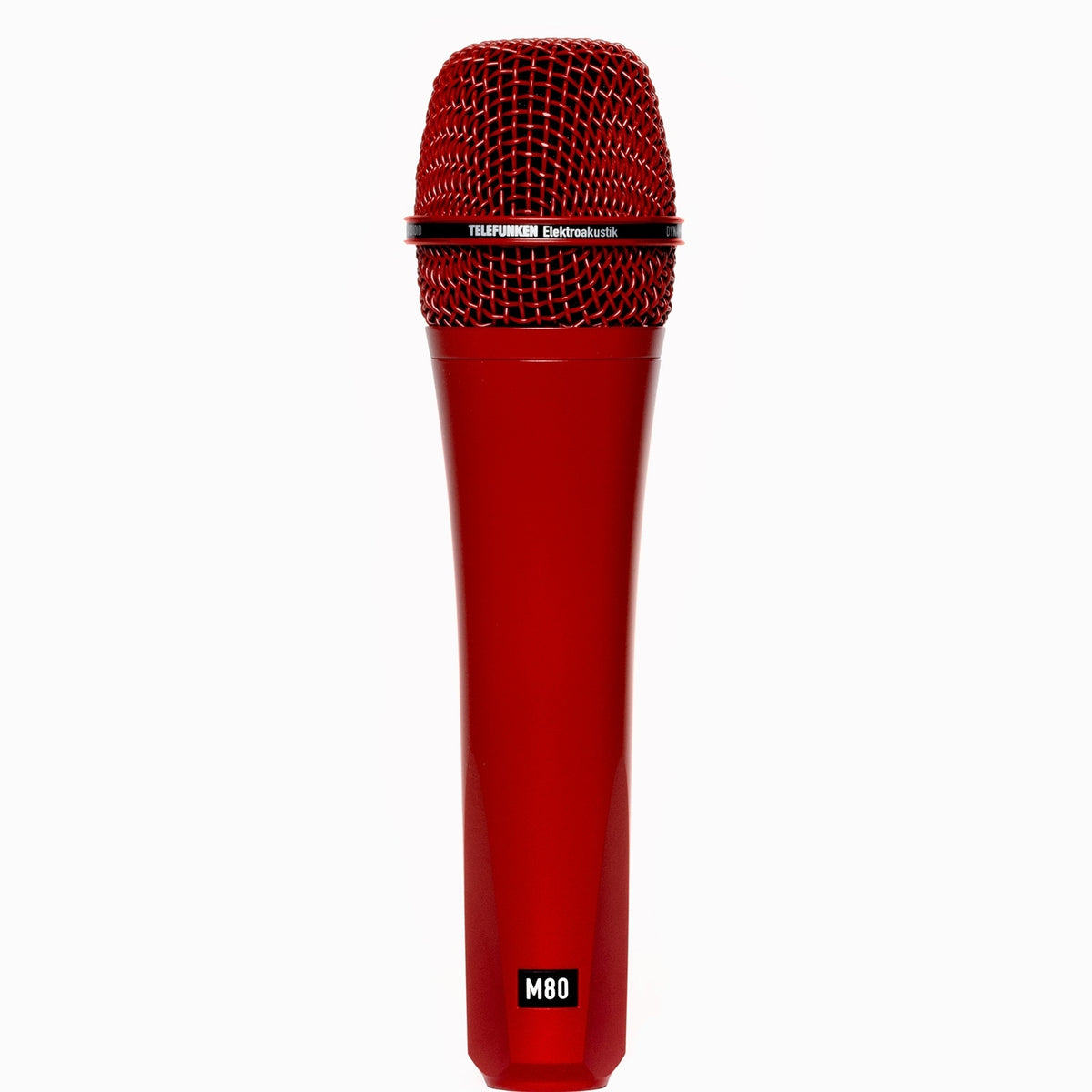 Telefunken Elektroakustik M80 Dynamic Microphone - Red with Red Grill (Demo Deal)