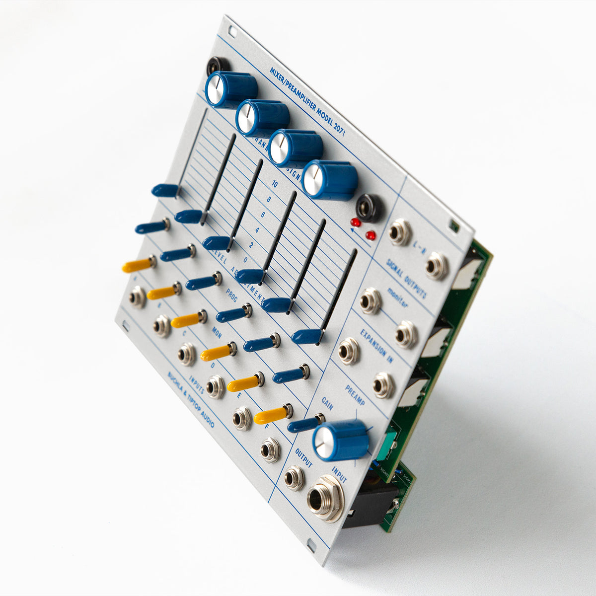 Tiptop Audio Buchla Model 207t Mixer Preamplifier Module