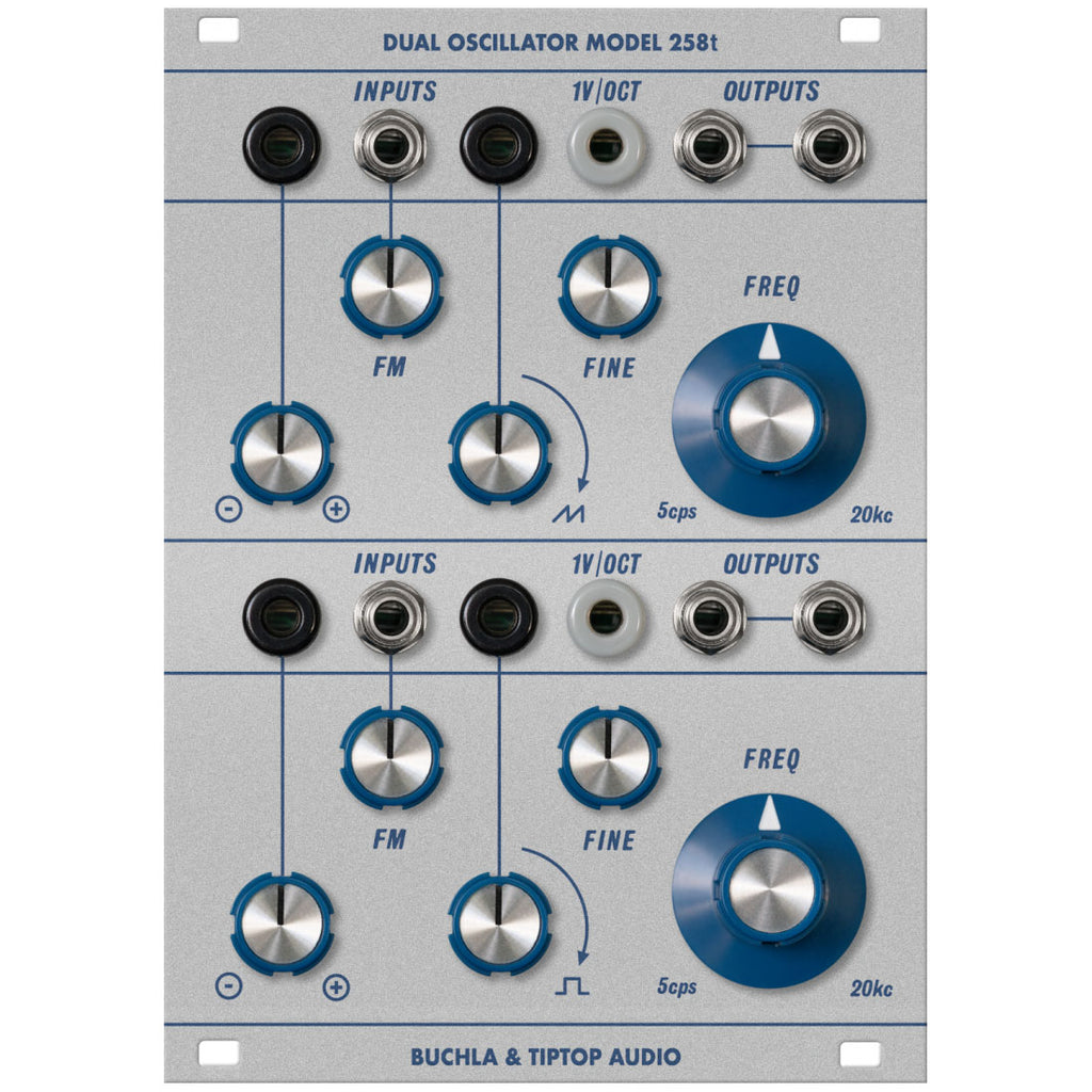 Tiptop Audio Buchla Model 258t Dual VCO Module (Demo Deal)