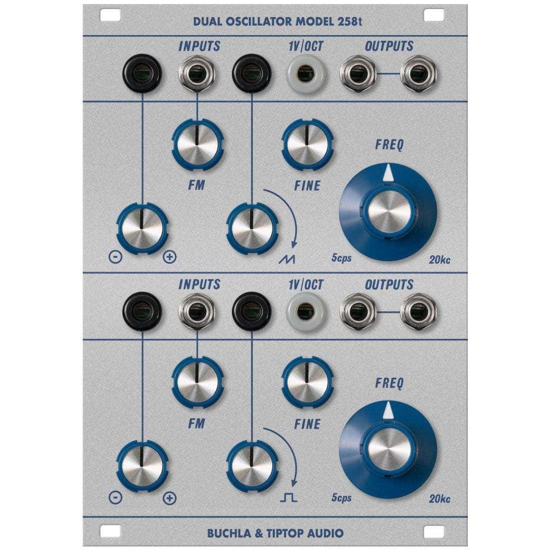 Tiptop Audio Buchla Model 258t Dual VCO Module (Demo Deal)