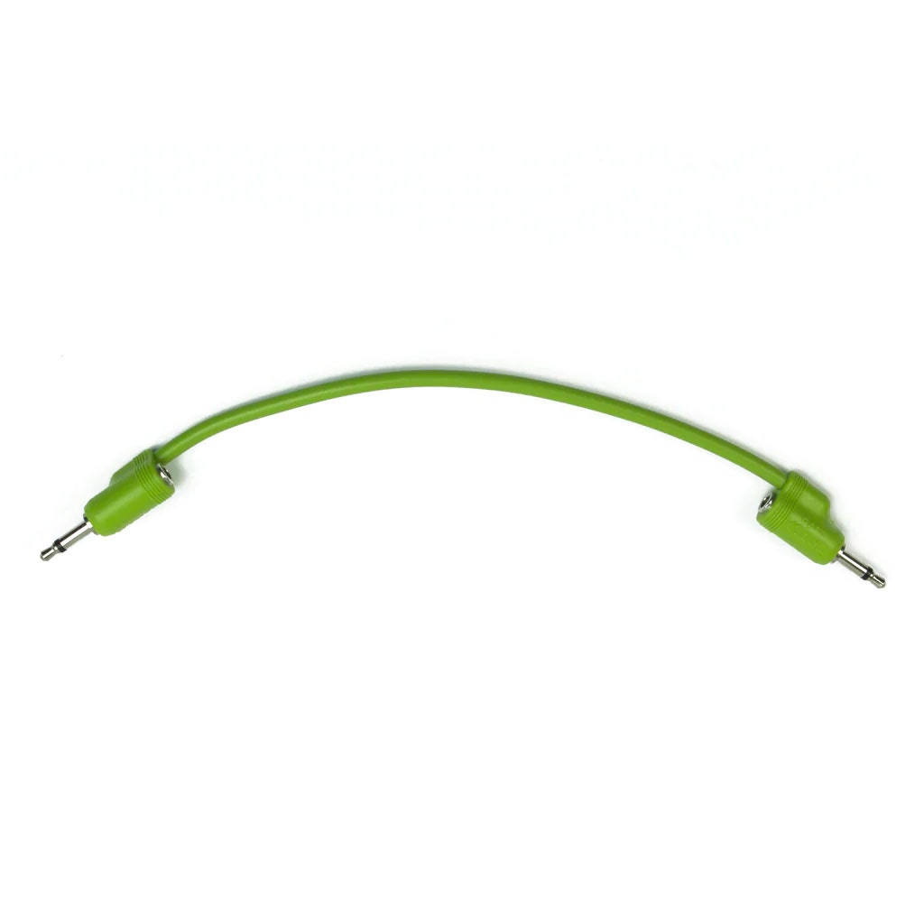 Tiptop Audio Stackcable 3.5mm Eurorack Patch Cable - Green, 20 cm