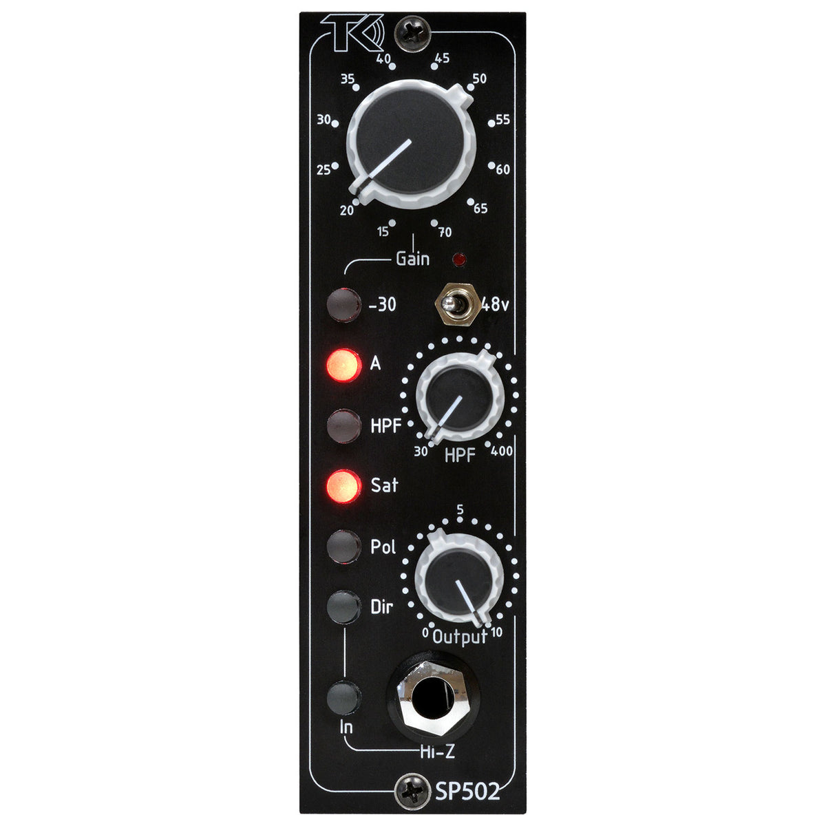 TK Audio SP502 500-Series Class A Preamp