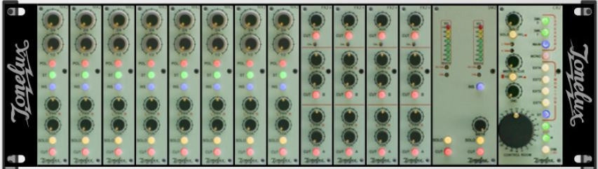 Tonelux V-Rack 8x2 Summing Rack