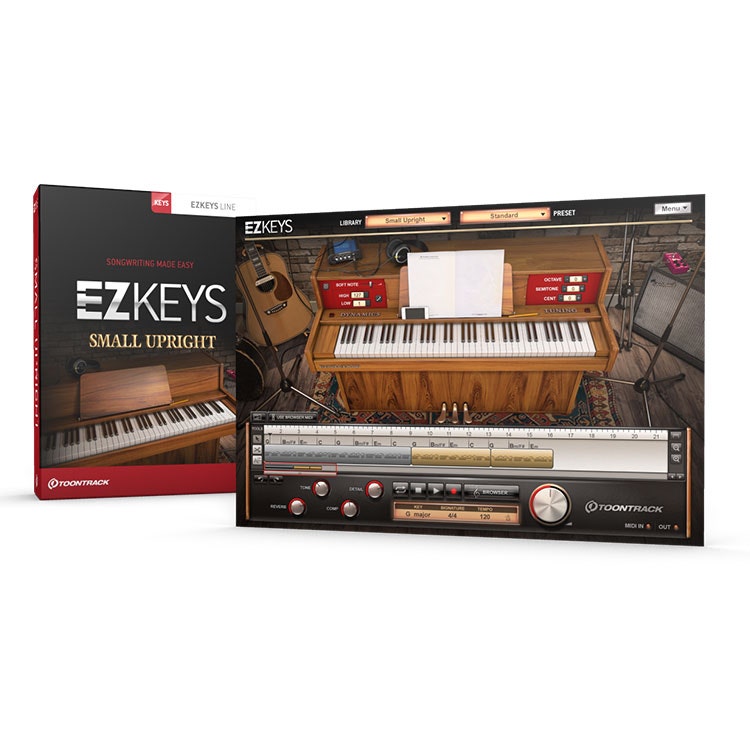Toontrack EZ Keys Small Upright - Electronic Delivery