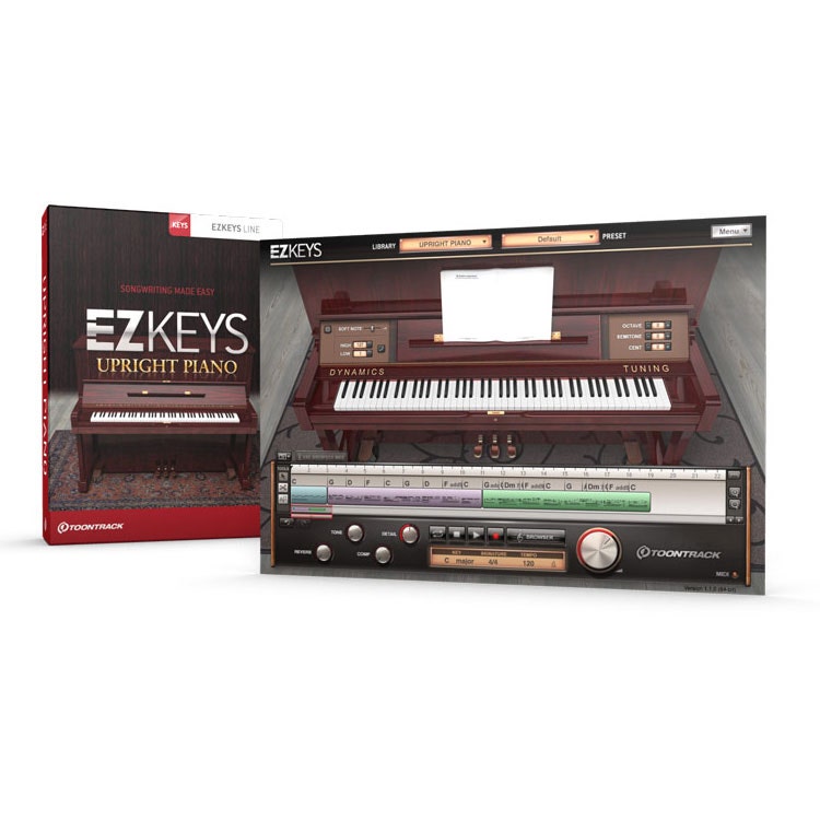 Toontrack EZ Keys Upright Piano - Electronic Delivery