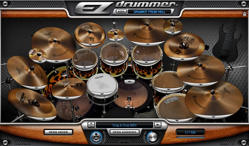 Toontrack Drumkit From Hell EZX - Electronic Delivery