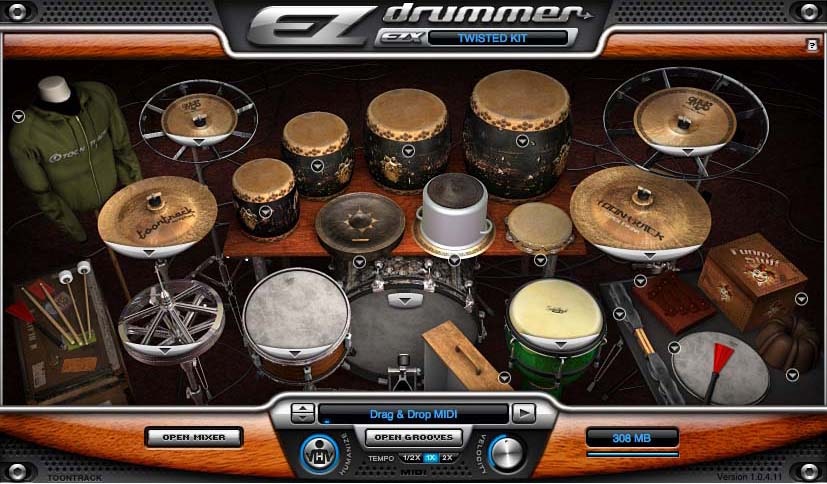 Toontrack Twisted Kit EZX - Retail Box