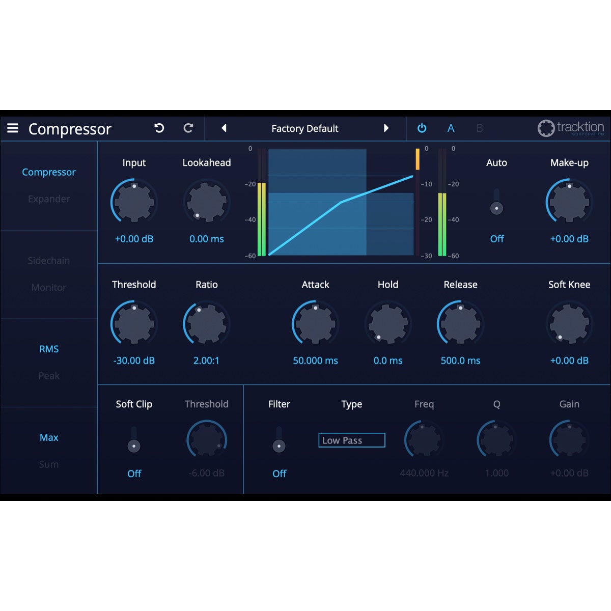 Tracktion DAW Essentials Compressor