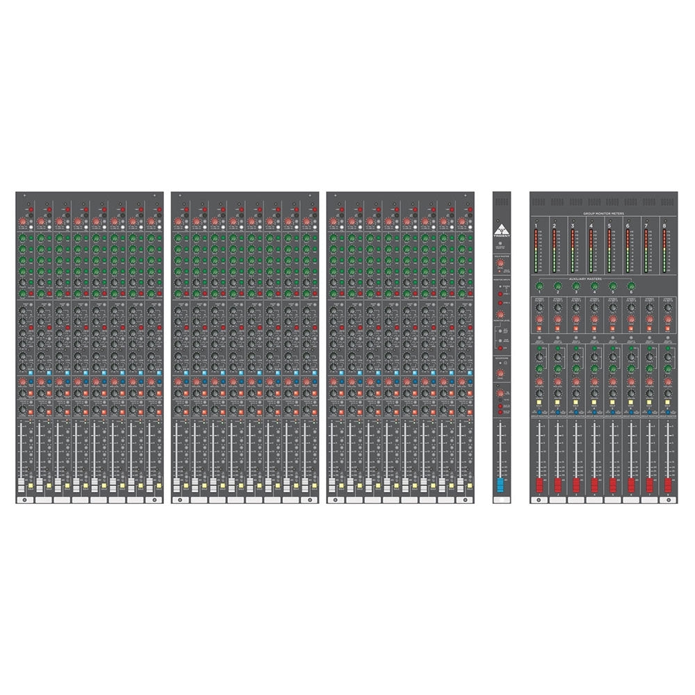 Trident 68 Analog Recording Console - 16 Channel 8 Buss
