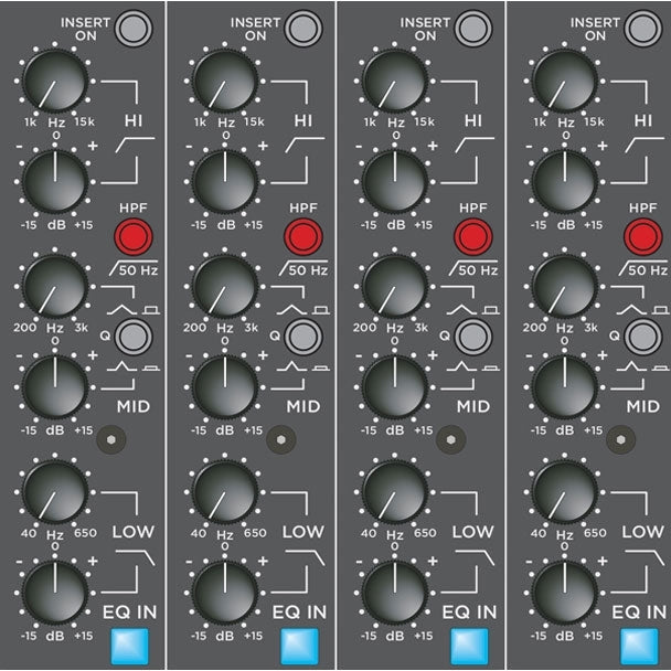 Trident 68 Analog Recording Console - 16 Channel 8 Buss