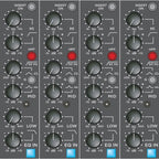 Trident 68 Analog Recording Console - 16 Channel 8 Buss
