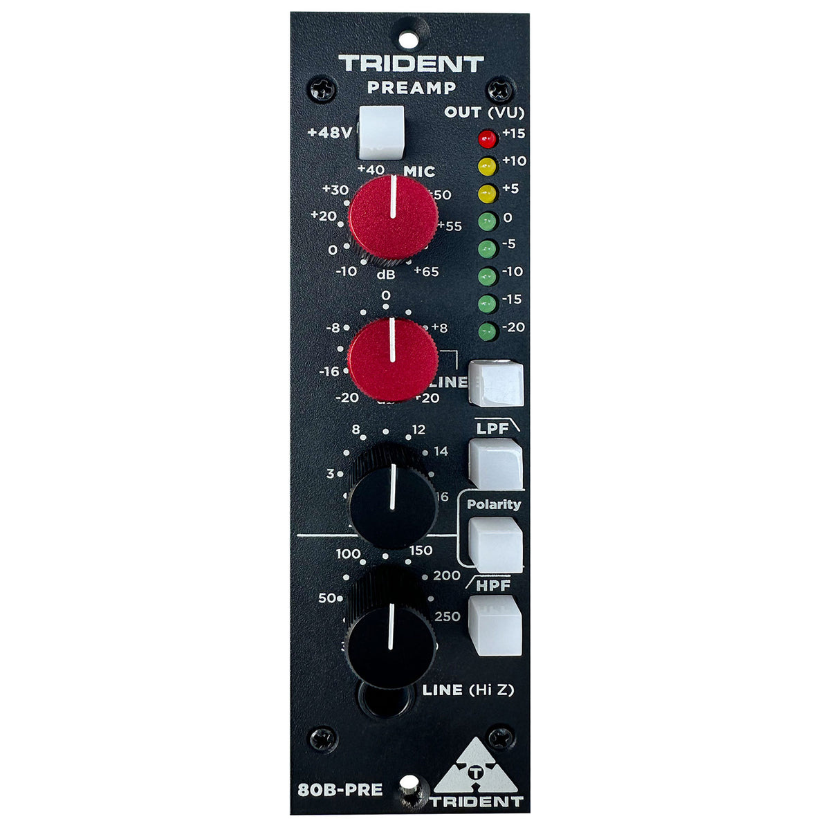 Trident 80B-PRE 500 Series Microphone Preamp