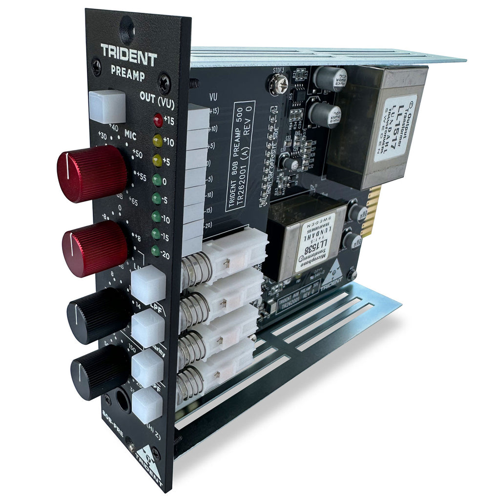 Trident 80B-PRE 500 Series Microphone Preamp