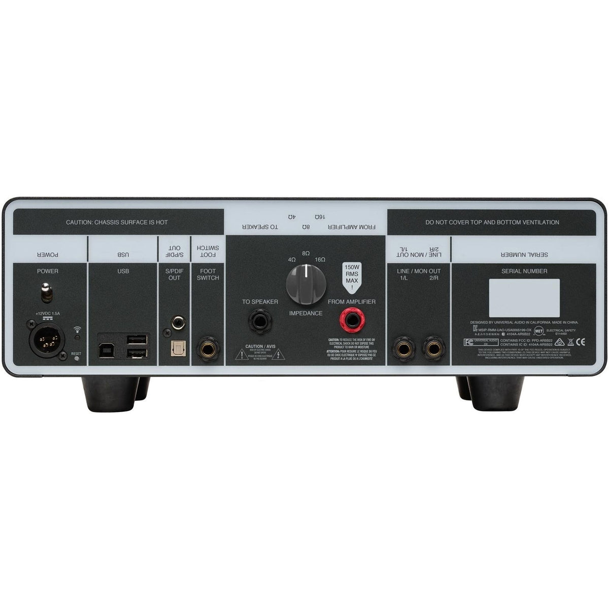 Universal Audio OX Reactive Amp Attenuator with Speaker Modeling