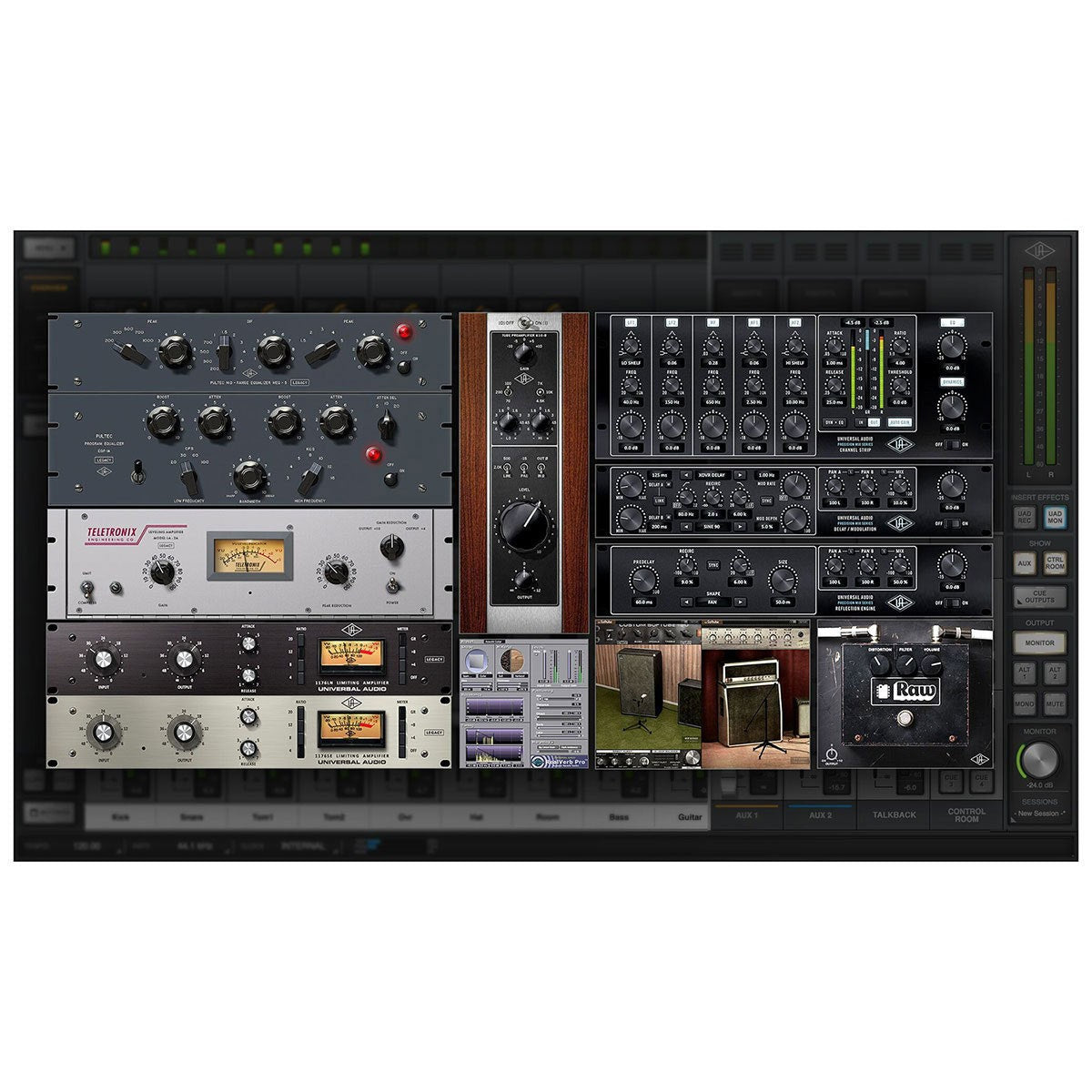 UA Apollo Twin MKII DUO, 6 UAD Plugins, Townsend Sphere L22
