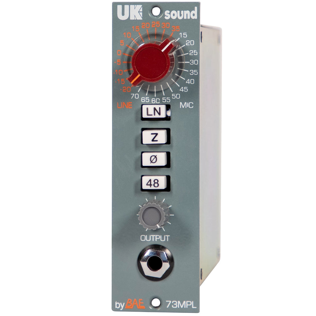 UK Sound 73MPL 500 Series Microphone Preamp