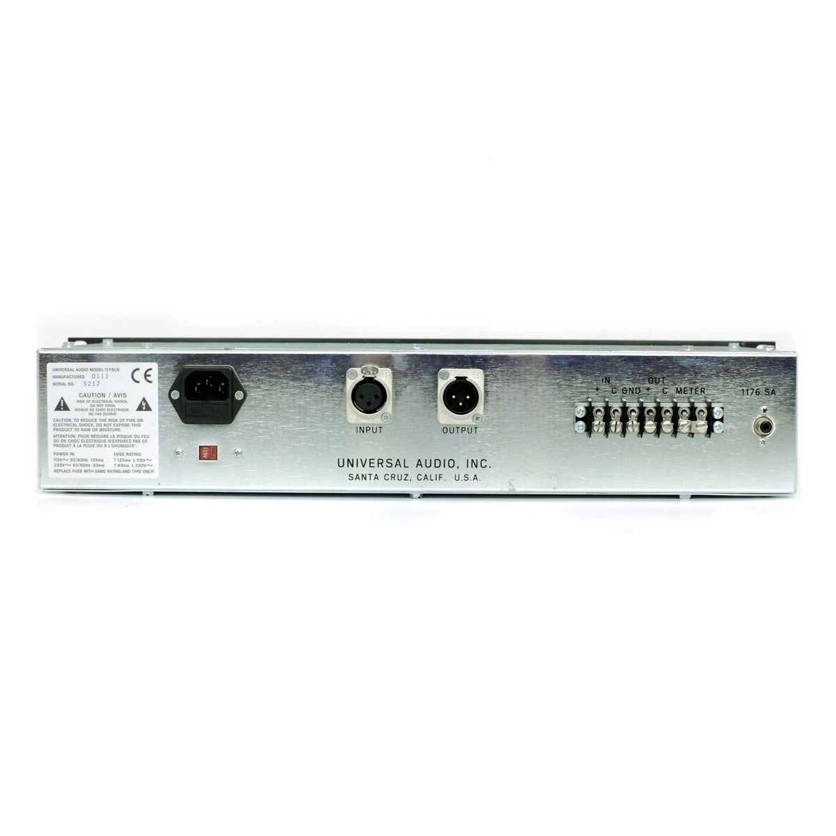 Universal Audio 1176LN Compressor Reissue #5217 (Used)