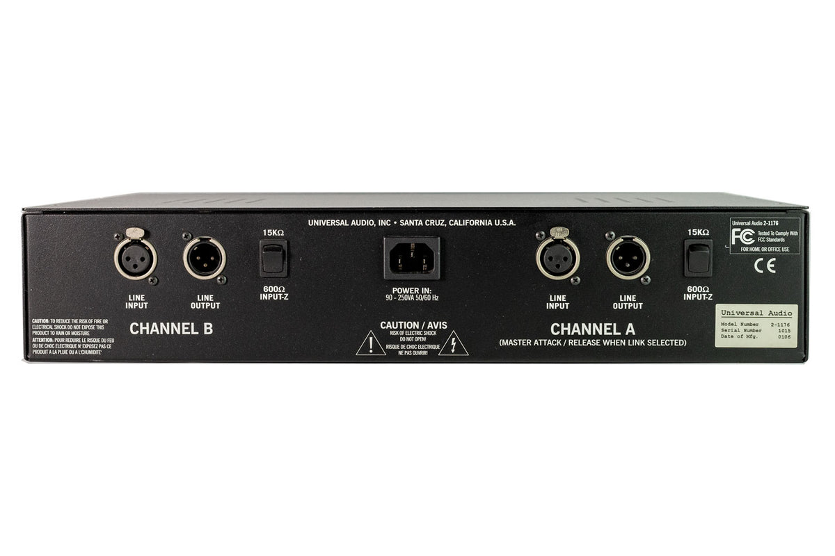 Universal Audio 2-1176 Compressor/Limiter #1015 (Used)