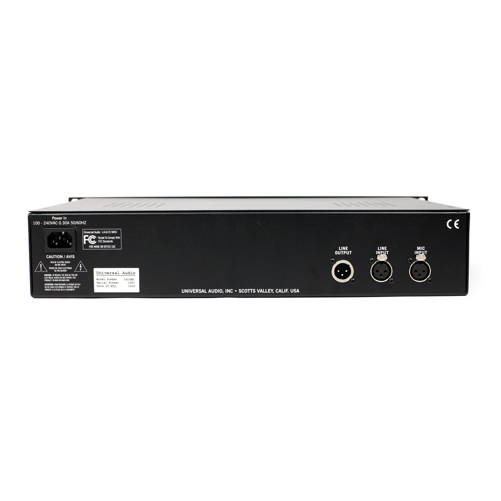 Universal Audio LA-610 Tube Channel Strip #1281 (Used)