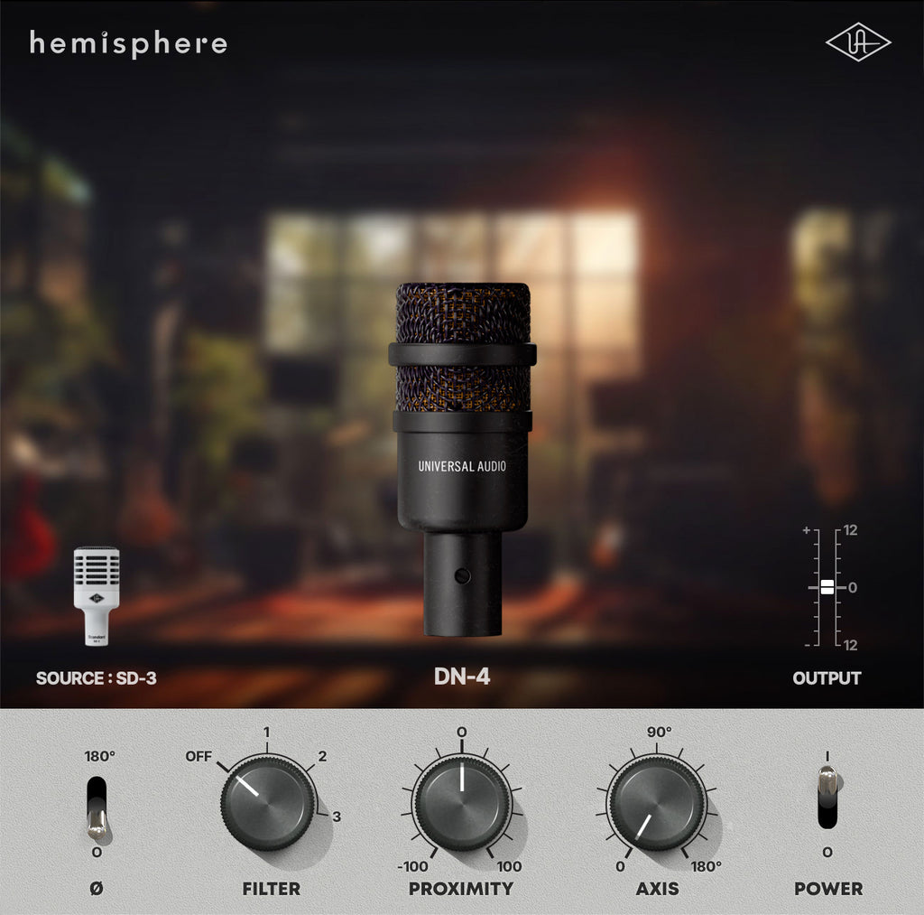 Universal Audio SD-3 Dynamic Microphone with Hemisphere Modeling (3-Pack) (Demo Deal)