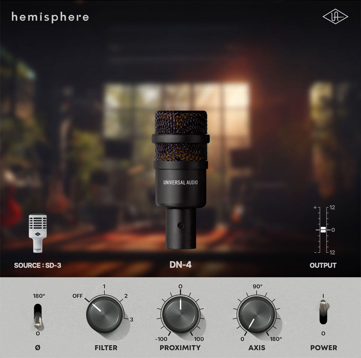 Universal Audio SD-3 Dynamic Microphone with Hemisphere Modeling (3-Pack) (Demo Deal)