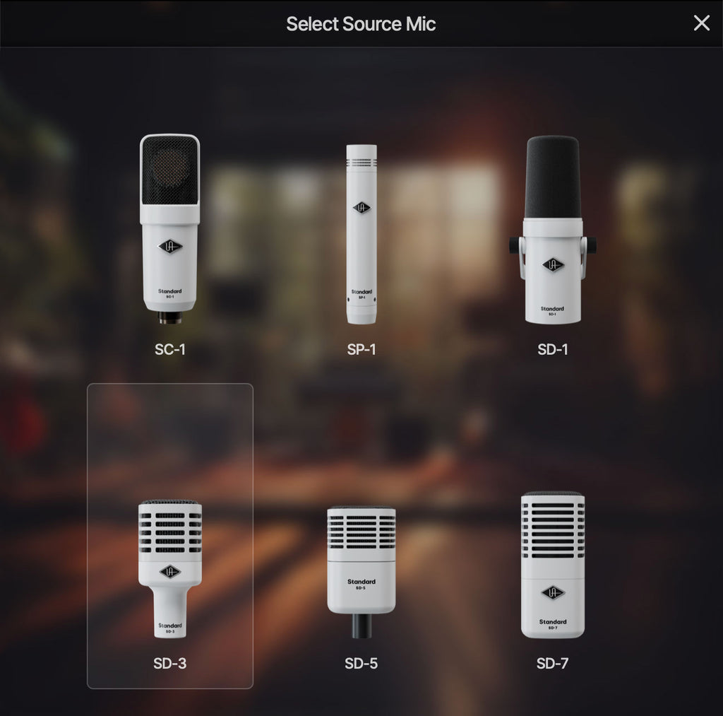 Universal Audio SD-3 Dynamic Microphone with Hemisphere Modeling (3-Pack) (Demo Deal)