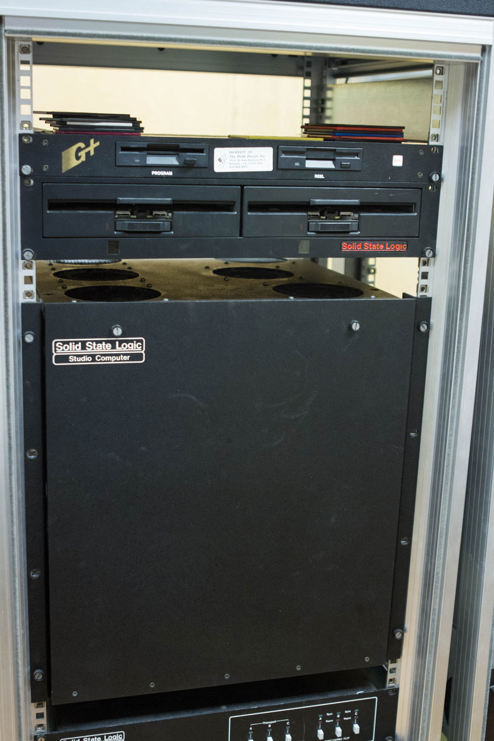 SSL 4000G+ 80 Channel Console #4453 (Used)