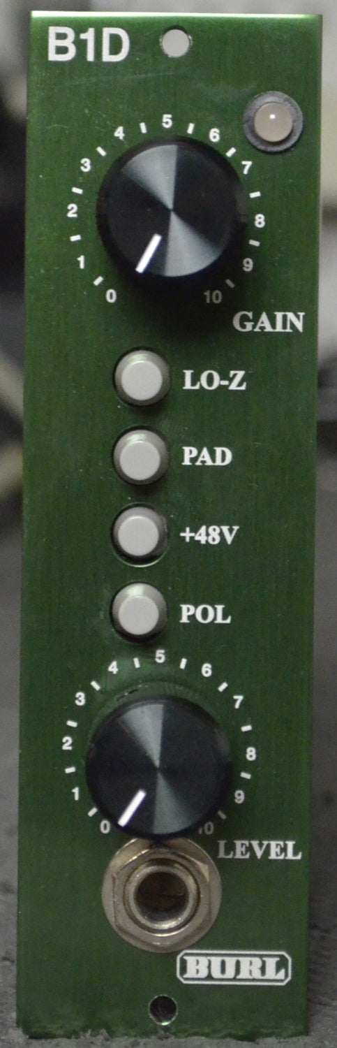 Burl Audio B1D Mic Pre #B1D-MIC-0146 (Used)