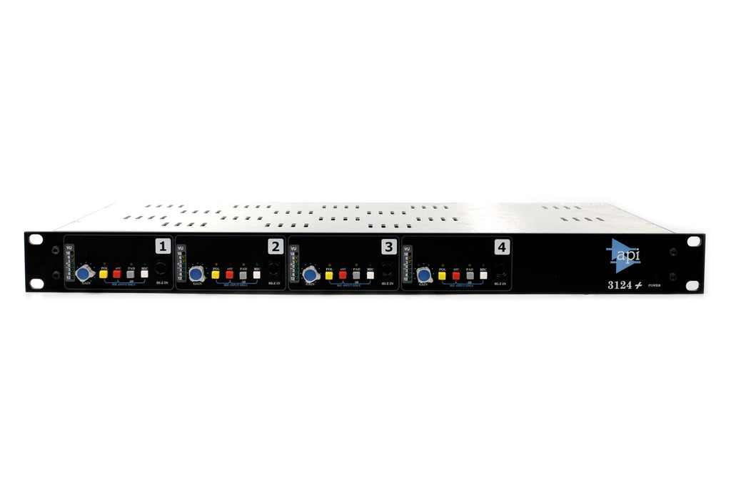 API 3124+ Mic/Line Preamplifier #6589-16 (Used)