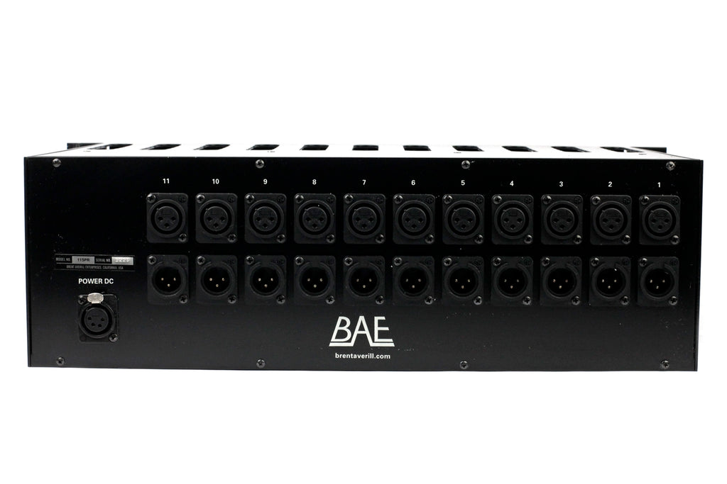 BAE 11-Slot Rack with 48v #1225 (Used)