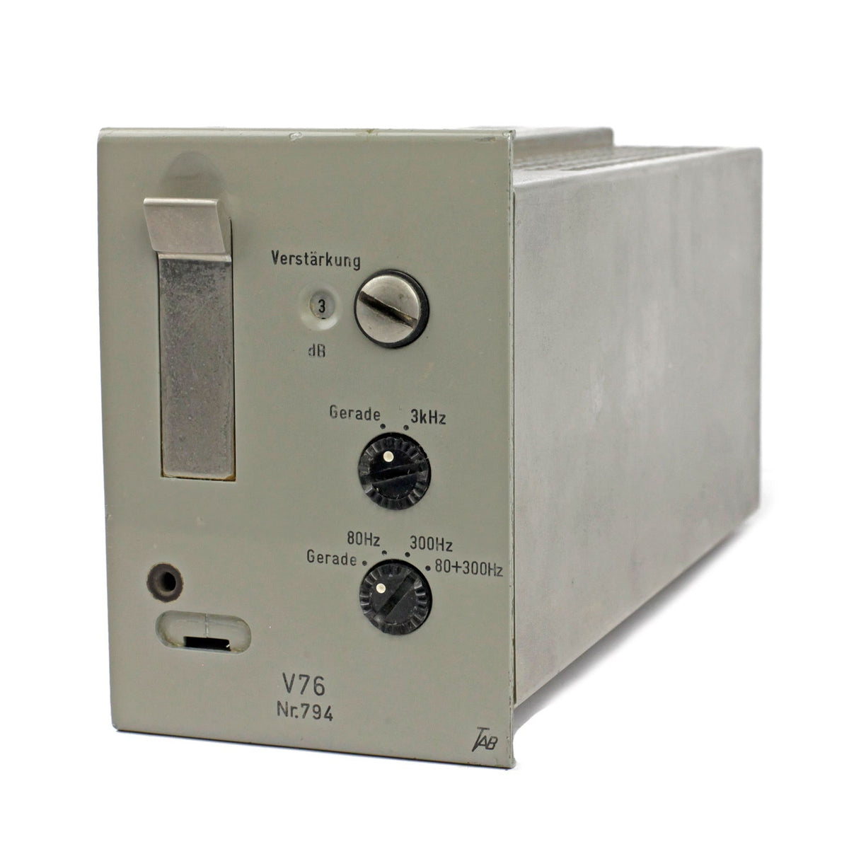 TAB/Telefunken V76 Mono Tube Mic Preamp #794 (Vintage)