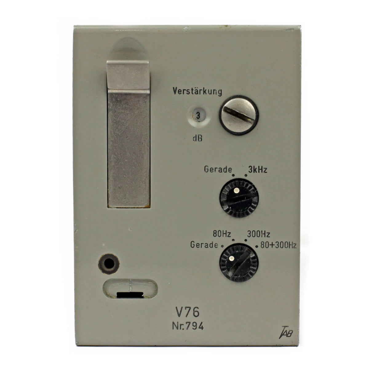 TAB/Telefunken V76 Mono Tube Mic Preamp #794 (Vintage)