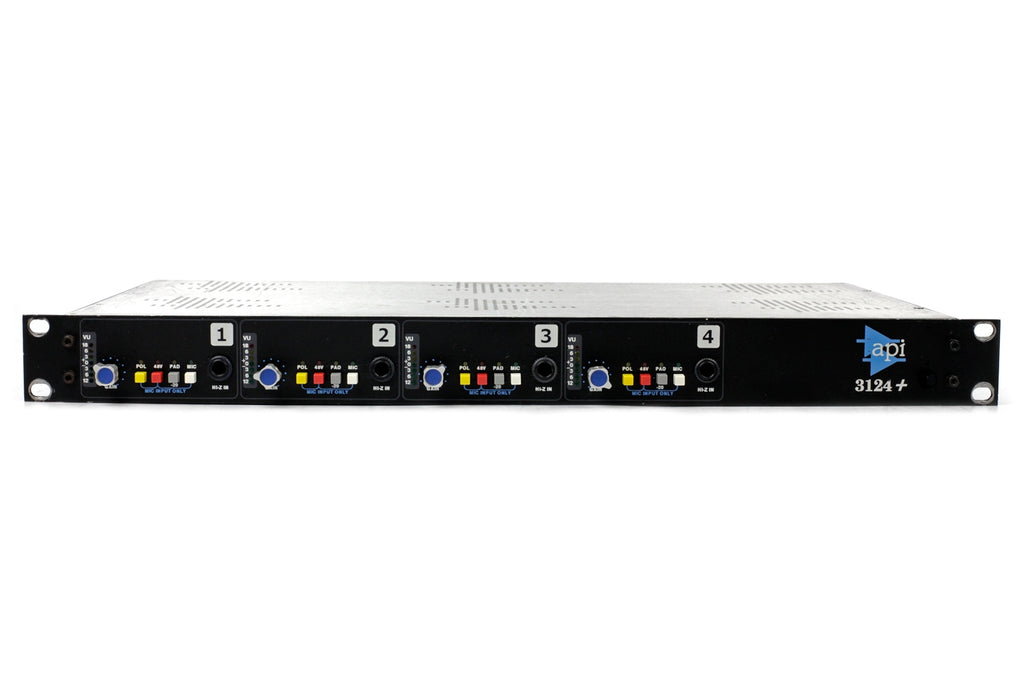 API 3124+ Mic/Line Preamplifier #101.0212 (Used)