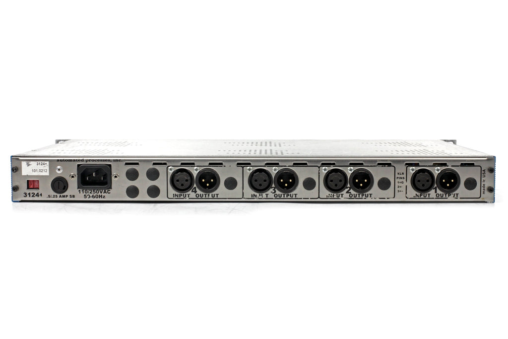 API 3124+ Mic/Line Preamplifier #101.0212 (Used)