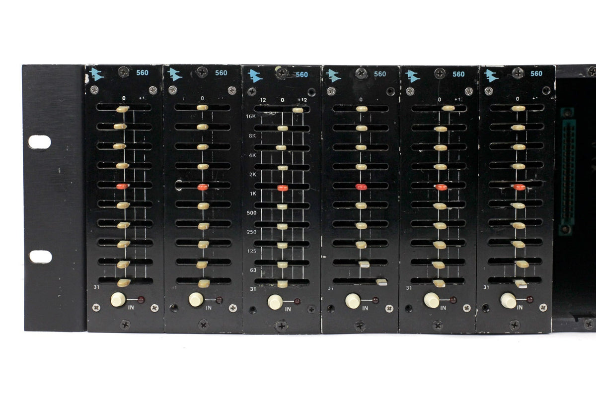 API 560 Graphic Equalizer 70s Issue Racked 6 (Vintage)