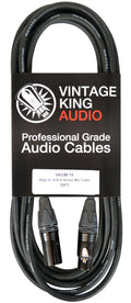Vintage King Gold Series Microphone Cable - 15' (Demo Deal)