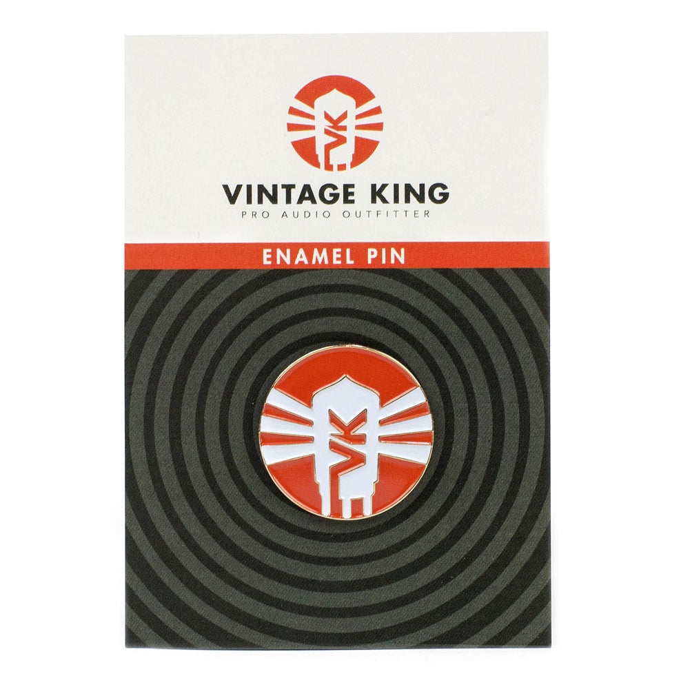 Vintage King Logo Enamel Pin