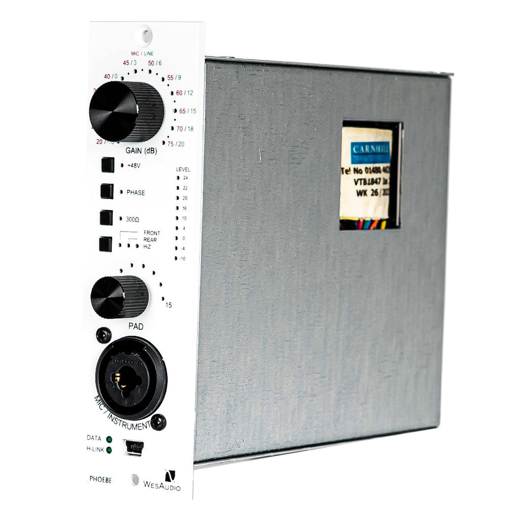 WesAudio _PHOEBE 500 Series Microphone Preamp with Digital Recall