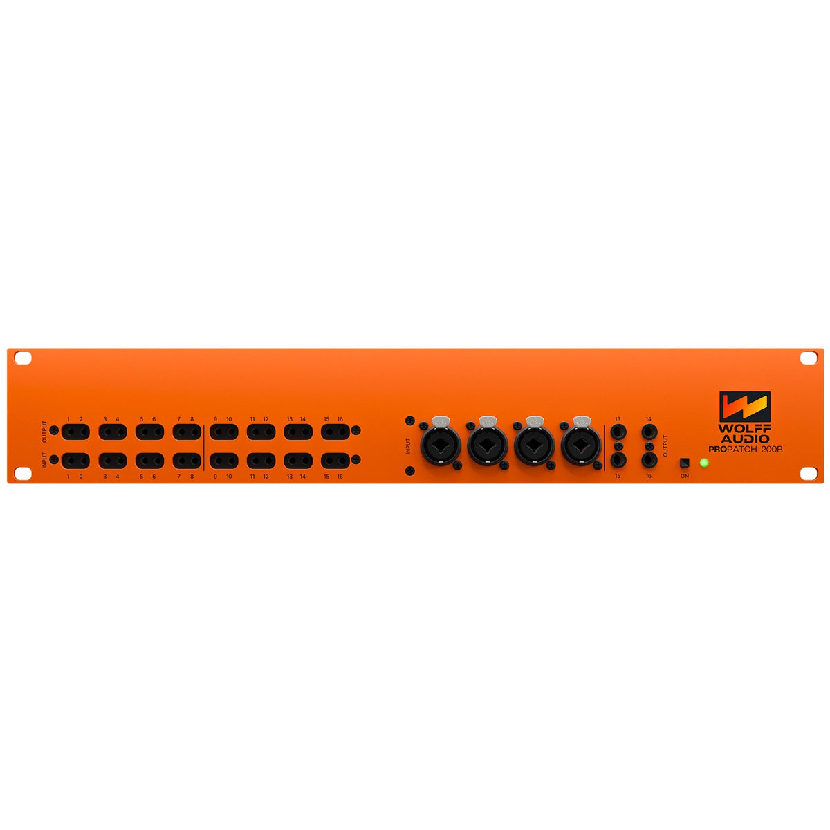 Wolff Audio ProPatch 200R 100-in/100-out Digitally-Controlled Analog Patch Bay