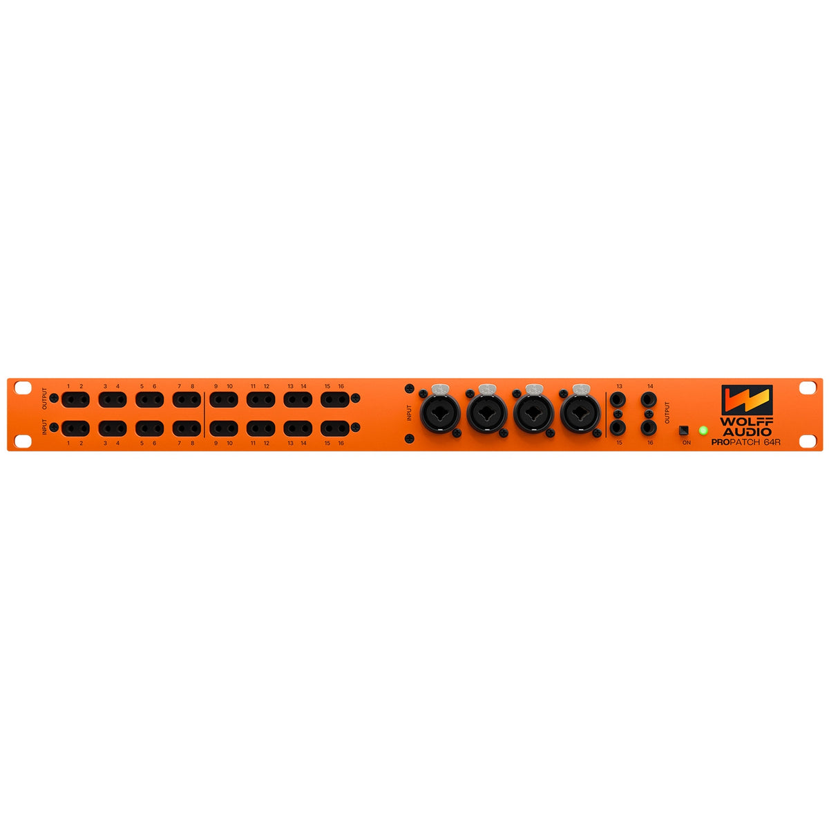 Wolff Audio ProPatch 64R 32-in/32-out Digitally-Controlled Analog Patch Bay