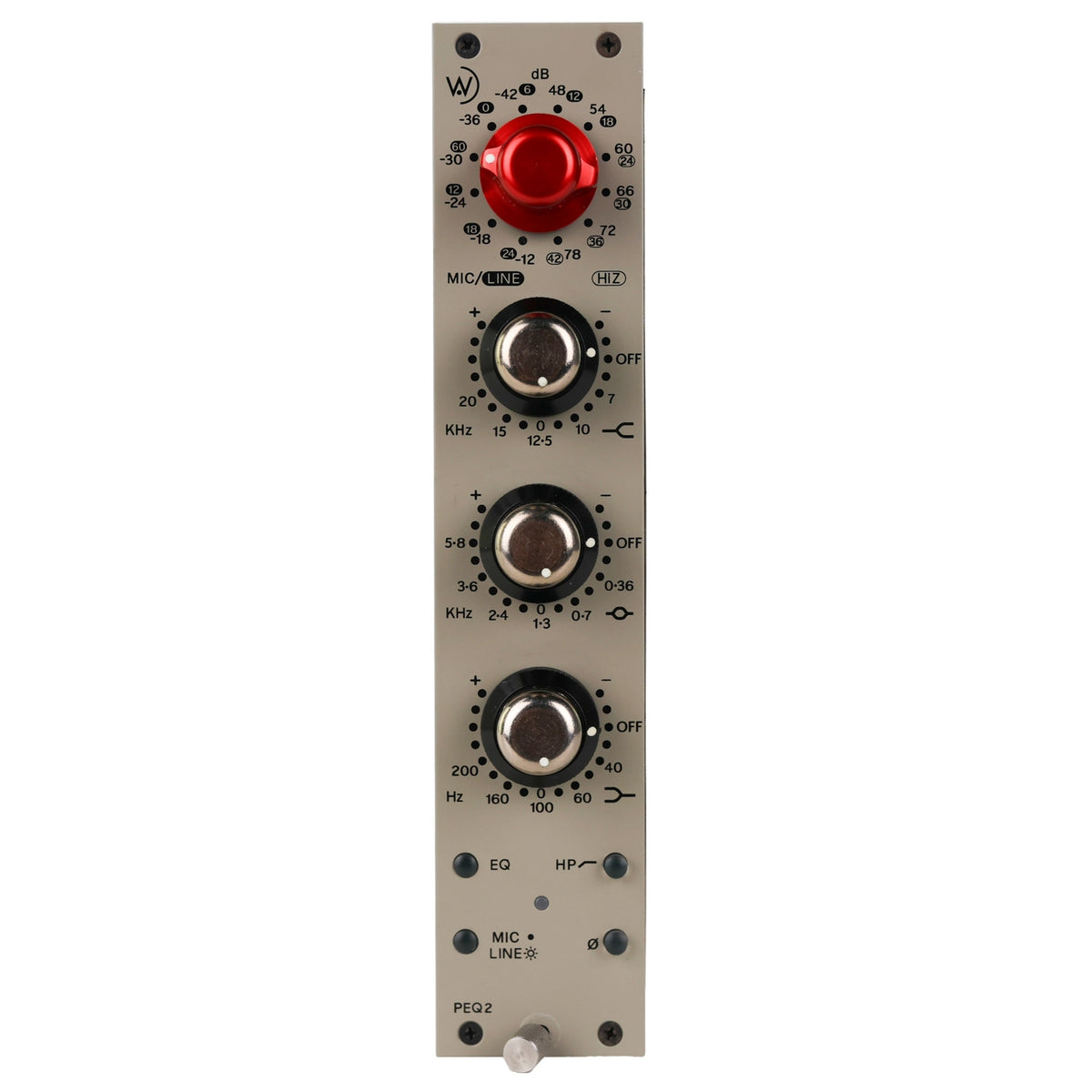 Wunder Audio PEQ2 Microphone Preamp/EQ Module #1551 (Used)