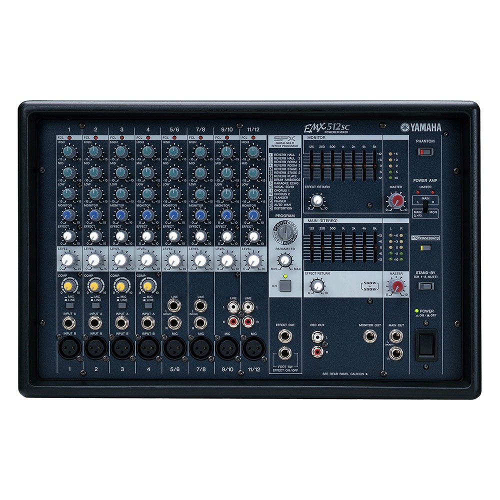 Yamaha EMX512SC Powered Mixer