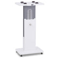 Zaor ISO Stand MkIII 600 Monitor Stand - Single, White Gloss