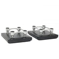 Zaor Isoplane Desktop Speaker Isolator Pair - Black Matt
