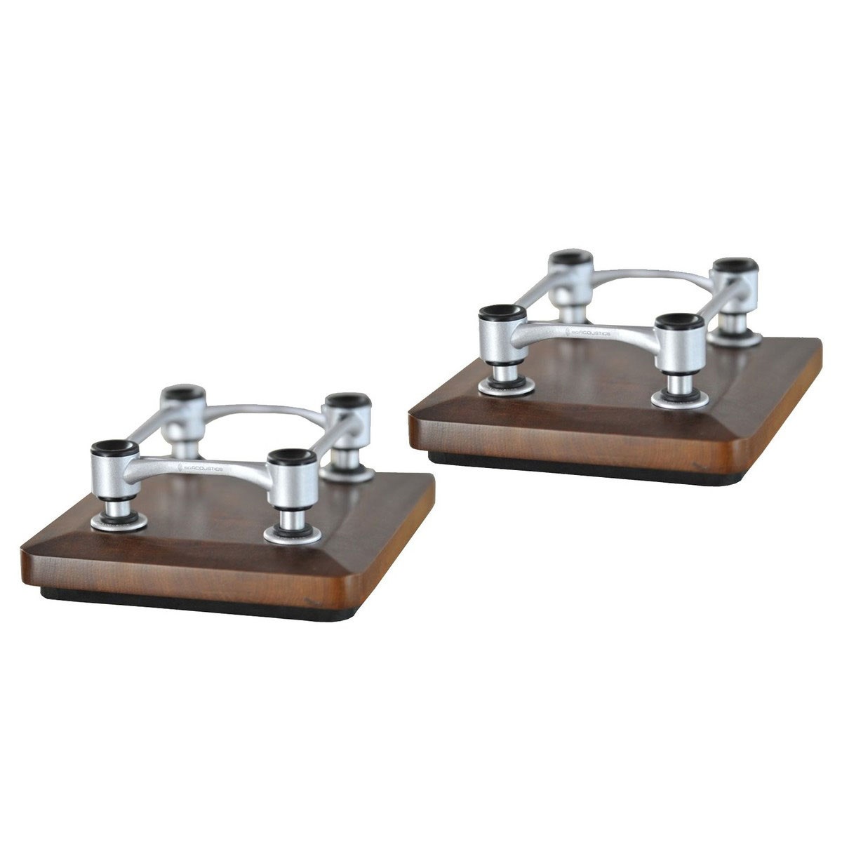 Zaor Isoplane Desktop Speaker Isolator Pair - Cherry