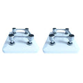 Zaor Isoplane Desktop Speaker Isolator Pair - White Gloss